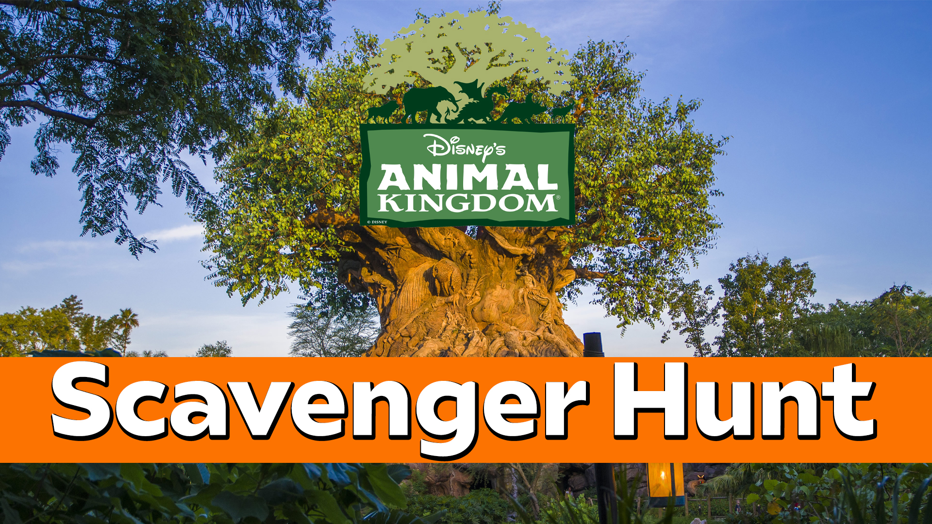 Animal Kingdom Scavenger Hunt